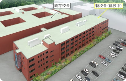 ヒューマンデザイン学部 新キャンパスイメージ
